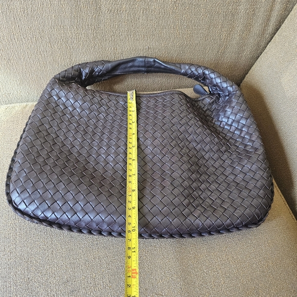 Bottega Veneta Nappa Intrecciato  Veneta Hobo Bag Brown - Picture 12 of 16